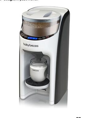 Baby Brezza White and Gray Formula Maker